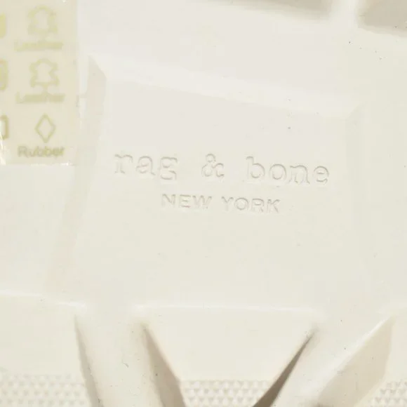 $650 RAG & BONE Natural Lace-up Shearling Ankle Boots COMBAT PLATFORM  39 (PA3) - Picture 9 of 10